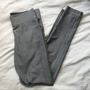 UA Grey 7/8 Full Length Compression Leggings